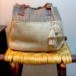 JJill Jute Tote Bag